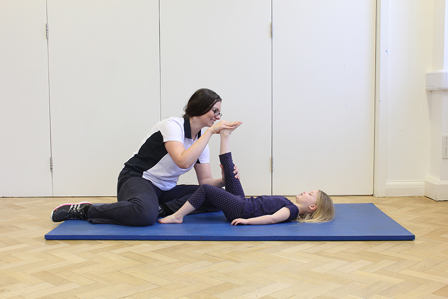 Physiotherapy exercises - children